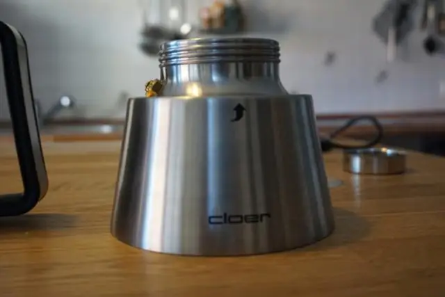 Как вы используете электрический перколятор Corning Ware?