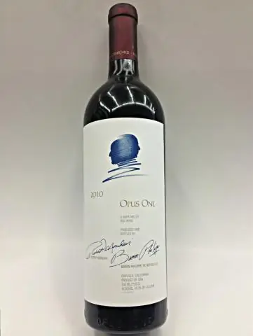 Что за вино Opus One?