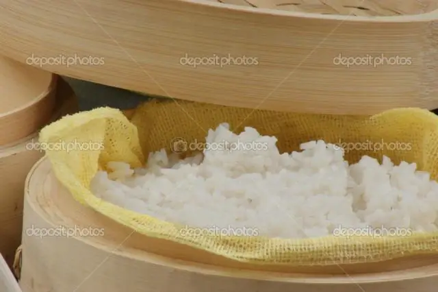 Как приготовить рис в бамбуковой пароварке?
