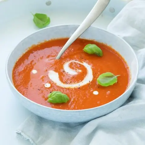 Закуска из томатного супа