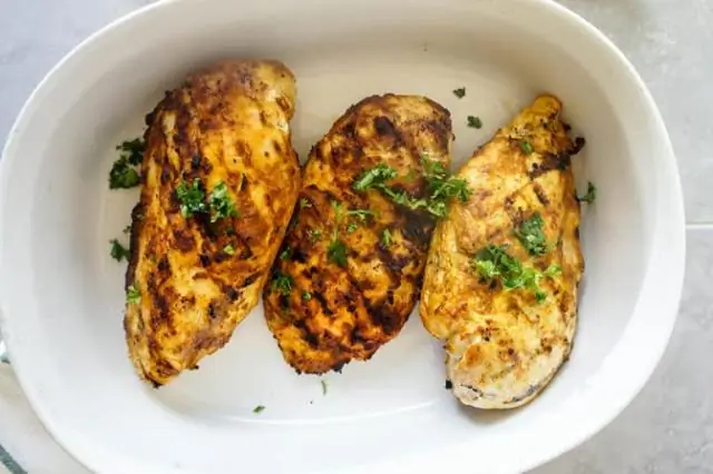 Марокканская фаршированная куриная грудка