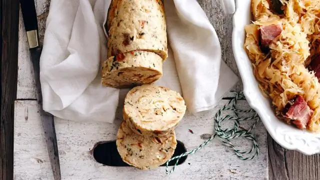 Ролл с клецками