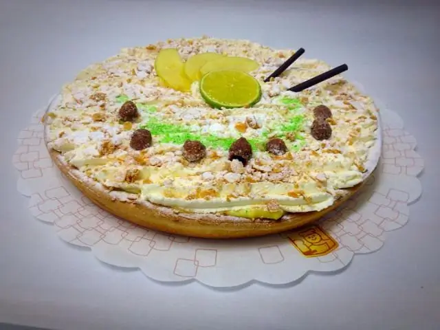 Яблочный снег с яблоками и лимоном
