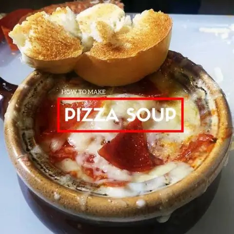 Еда для вечеринок: суп-пицца Omen's Pizza Soup