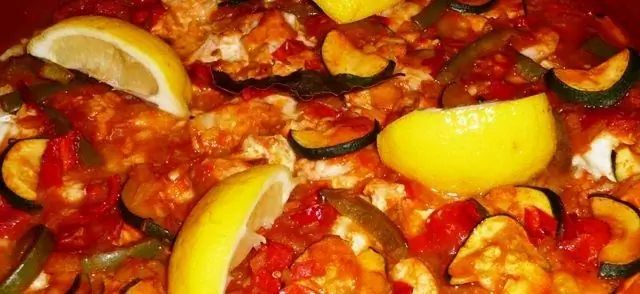 Запеканка из средиземноморской рыбы