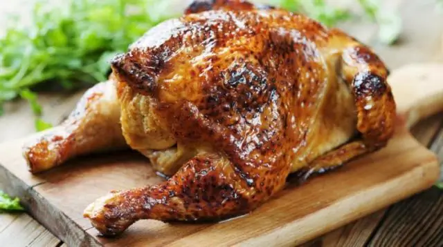 Птица: Цыпленок с чесноком и лимоном