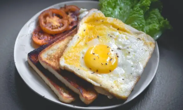 Блинчики с ветчиной