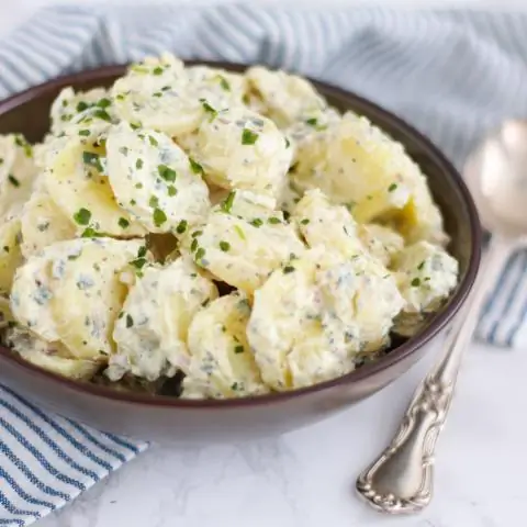 Картофельный салат домашний рецепт