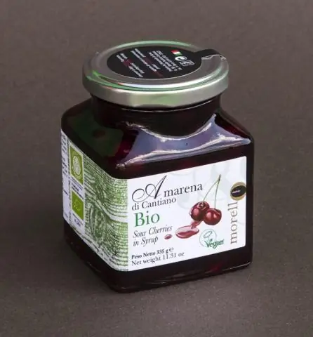 Вишня Морелло на креме из гоголя-могольки