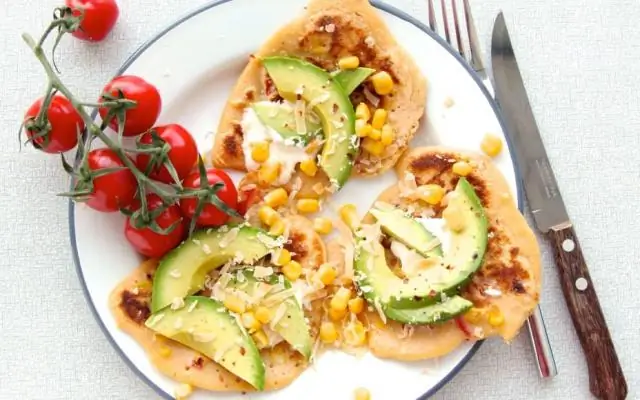 Блинчики по-мексикански с овощами