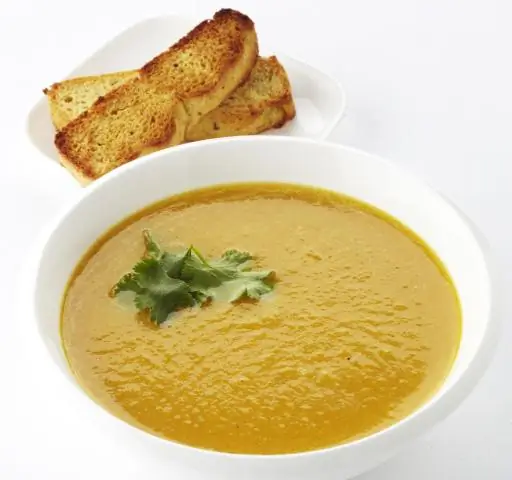 Суп из тыквы с мускатным орехом