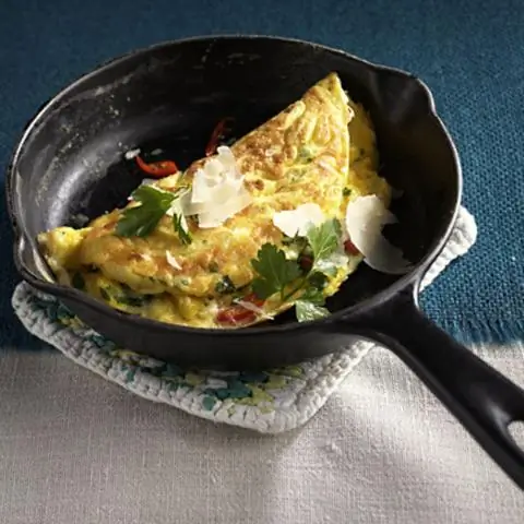 Омлет альо-олио