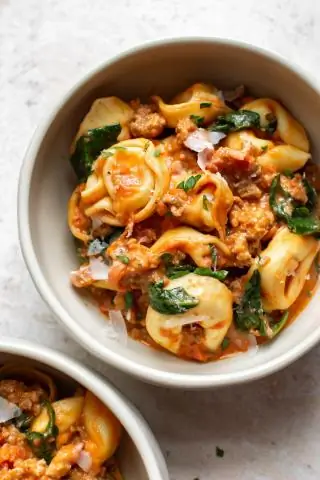 Сковорода с тортеллони