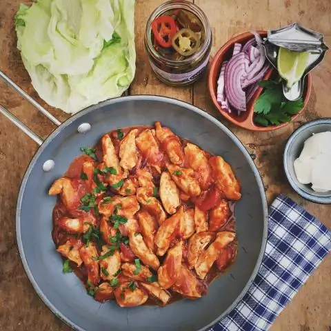 Острая лапша с лососем