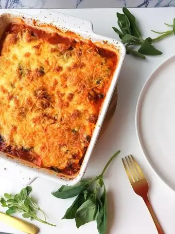 Тыквенная лазанья с бри