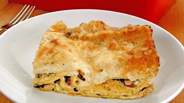 Бешамель – Говяжий фарш – Лазанья