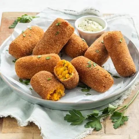 Крокеты Свежие или остатки быстро, просто и вкусно