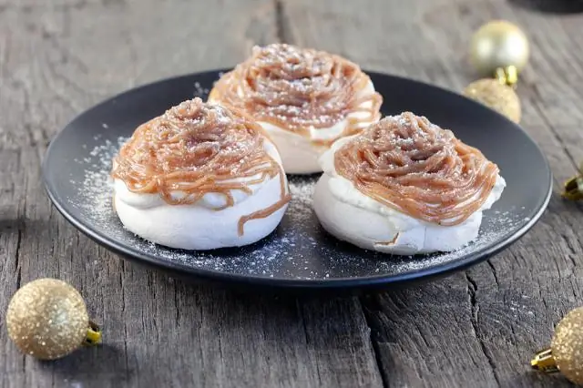 Каштановый крем Monte bianco