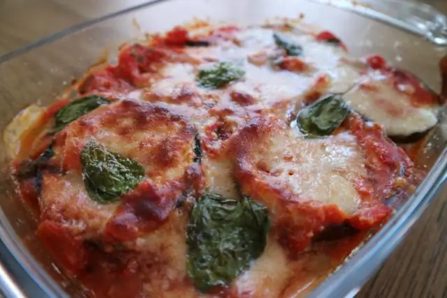 Баклажаны с пармезаном