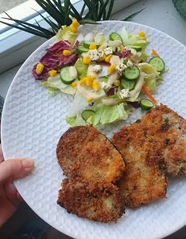 Шницель из баклажанов просто вкусный