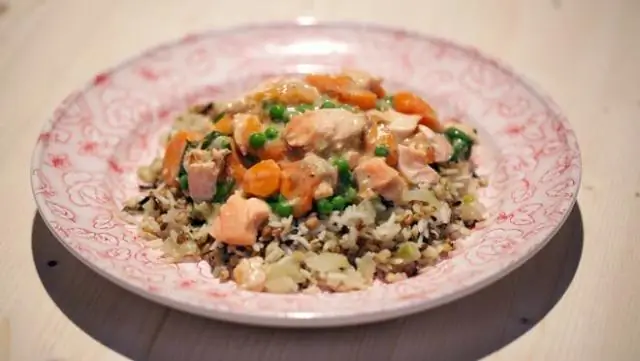 Сливочное рагу из лосося