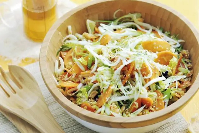 Салат из пекинской капусты по-азиатски