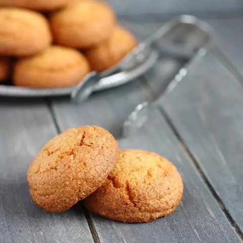 Фруктовые миндальные печенья