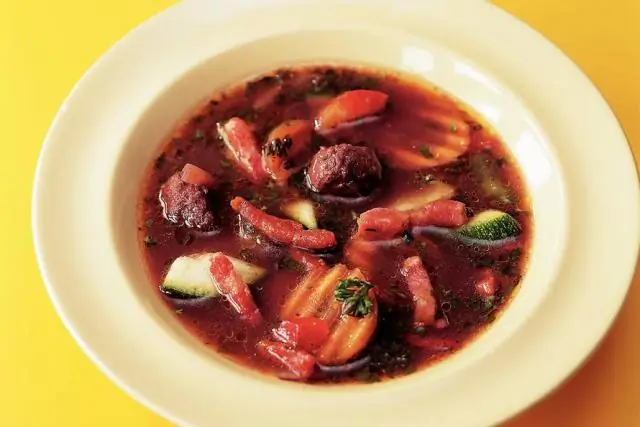 Суп из красного вина Dieter's Art