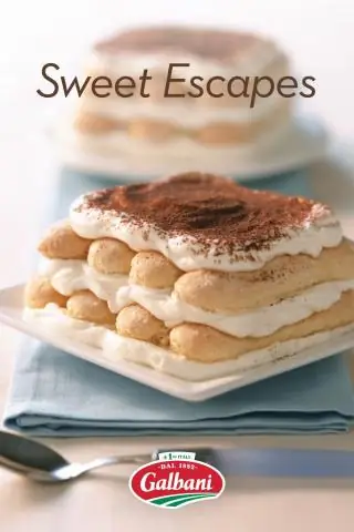 Тирамису с маскарпоне гальбани и эспрессо