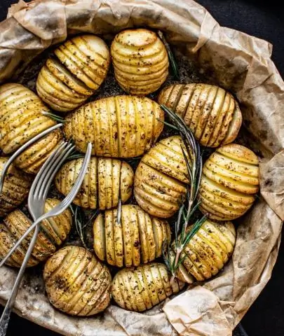 Картошка с овощами под кроличьей корочкой